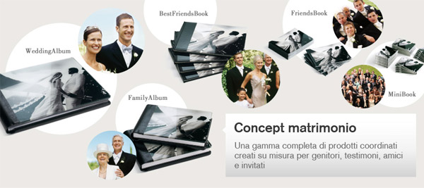 Suggerimenti per album di matrimonio